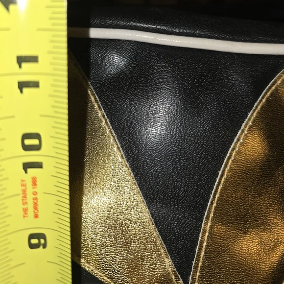 Vintage 90s Playboy Black White Gold Duffel Overnight Gym LARGE Travel Bag Class - Picture 7 of 14